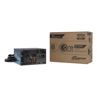 Seasonic CORE GC-850 ATX 3.1 unidad de fuente de alimentación 850 W 20+4 pin ATX Negro