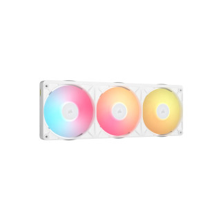 Corsair iCUE LINK RX360 II Unified Frame RGB PWM PC Fans Starter Kit Carcasa del ordenador Refrigerador de aire 12 cm...
