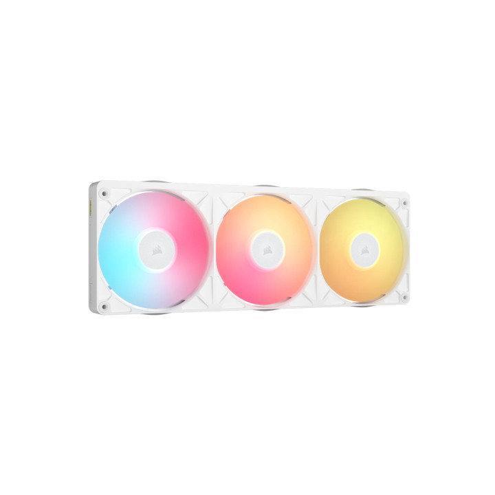 Corsair iCUE LINK RX360 II Unified Frame RGB PWM PC Fans Starter Kit Carcasa del ordenador Refrigerador de aire 12 cm...