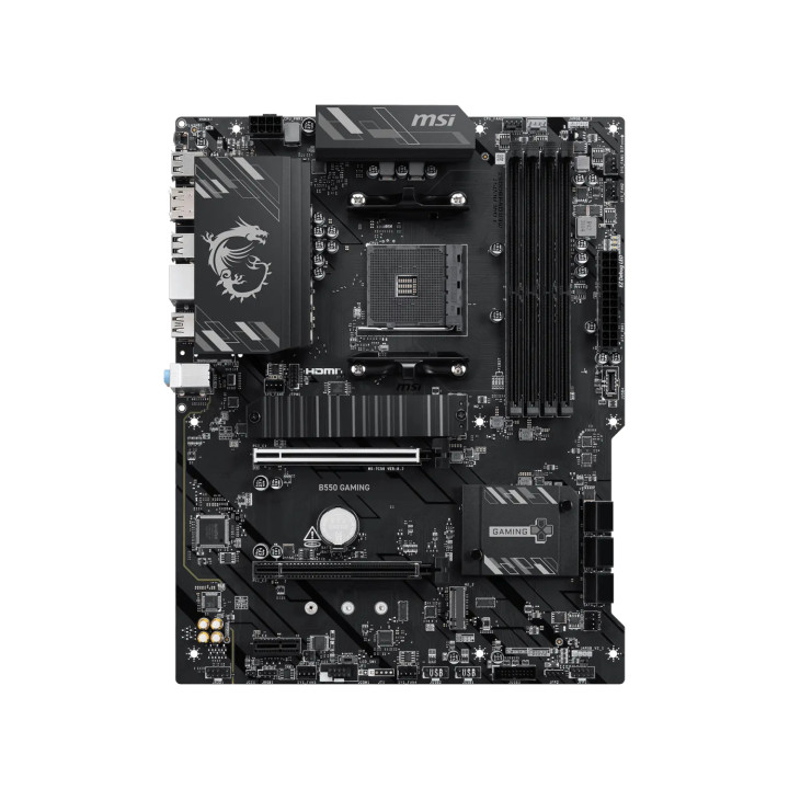 MSI B550 GAMING placa base AMD B550 Zócalo AM4 ATX