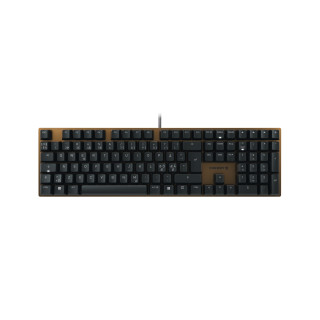 CHERRY KC 200 MX teclado Juego USB QWERTY Nórdico Negro, Bronce