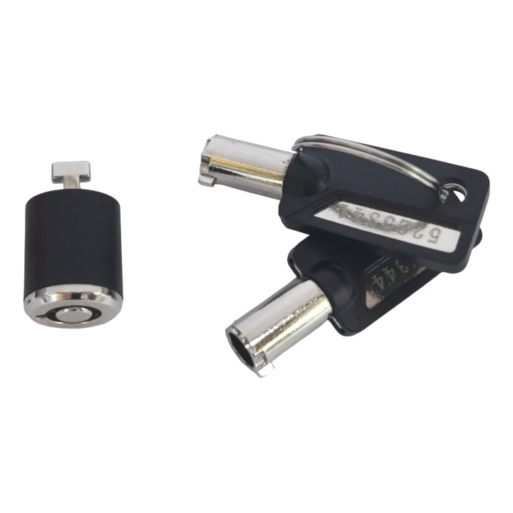 Conceptronic CUSTODIO03BSM cable antirrobo Negro