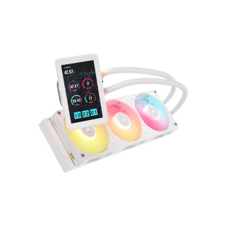 Corsair iCUE LINK TITAN II 360 RX LCD AIO Liquid CPU Cooler Procesador Kit de refrigeración líquida 12 cm Blanco 1...