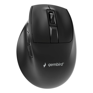 Gembird MUSW3-9B-01 ratón Oficina Mano derecha RF Wireless + Bluetooth + USB Type-A Óptico 2400 DPI