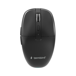 Gembird MUSW2-6B-01 ratón Hogar Ambidextro RF Wireless + Bluetooth Óptico 1600 DPI