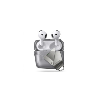 Aulumu A29 Geo para AirPods 4 Funda Gris