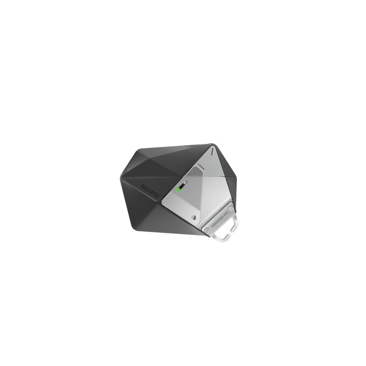Aulumu A39 AirPods Pro 3 Geométrica Funda Negra