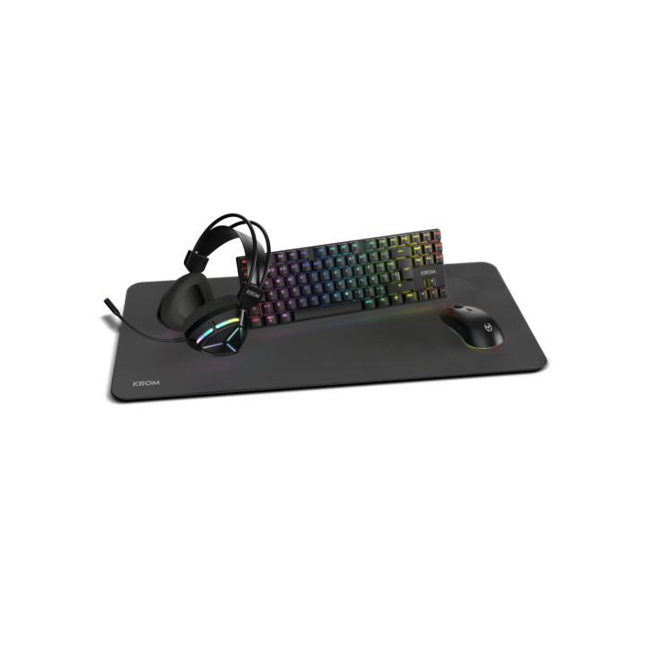 Krom Klass - Pack 4 en 1 RGB Negro