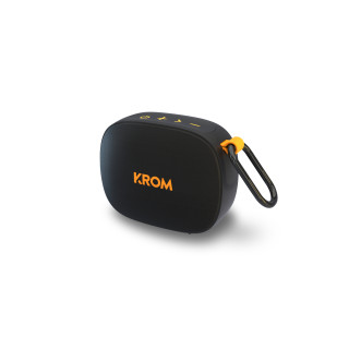 Krom NXKROMGROOVY altavoz portátil o de fiesta Altavoz monofónico portátil Negro, Naranja 5 W