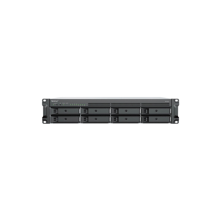 Synology RackStation RS1226+ servidor de almacenamiento NAS Bastidor (2U) AMD Ryzen V1500B 4 GB DDR4 0 TB Synology DSM