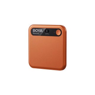 Boya Notra Grabadora de Voz IA Naranja para ambiente, llamdas y bluetooth