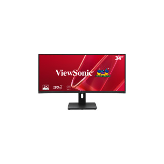 Viewsonic VA VA3420C-2 pantalla para PC 86,4 cm (34") 3440 x 1440 Pixeles UltraWide Quad HD LED Negro