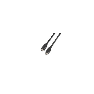 CABLE AISENS USB 3.1 GEN 2 TIPO-C MACHO A USB TIPO-C MACHO 1M NEGRO A107-0061