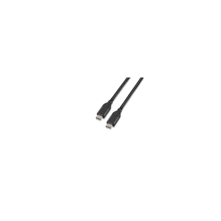 CABLE AISENS USB 3.1 GEN 2 TIPO-C MACHO A USB TIPO-C MACHO 1M NEGRO A107-0061