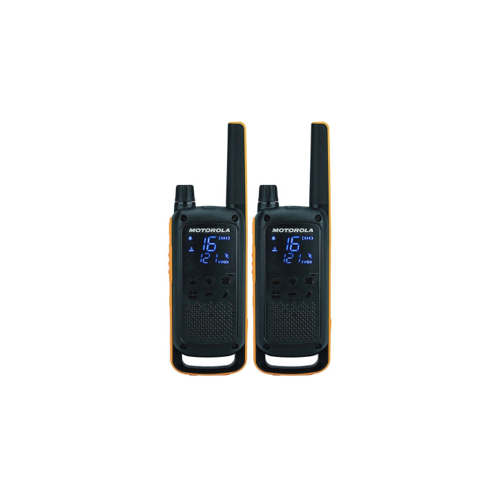 WALKIE-TALKIES MOTOROLA T82 10KM 16CH NEGRO B8P00811YDEMAG