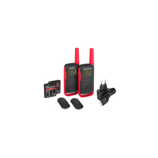 WALKIE-TALKIES MOTOROLA T62 8KM 16CH ROJO B6P00811RDRMAW