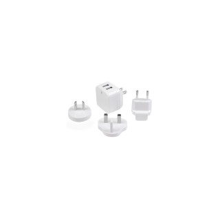 StarTech.com Cargador de Pared USB 2.0 de 2 Puertos para Tablets Smartphones - Cargador Blanco de Alta Potencia para...
