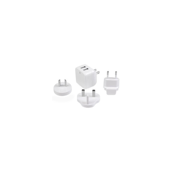 StarTech.com Cargador de Pared USB 2.0 de 2 Puertos para Tablets Smartphones - Cargador Blanco de Alta Potencia para...