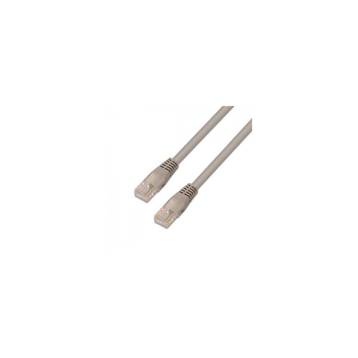 LATIGUILLO RJ45 UTP CAT-6 15MT AISENS GRIS A135-0235