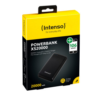 Intenso XS20000 baterÍ­a externa PolÍ­mero de litio 20000 mAh Negro
