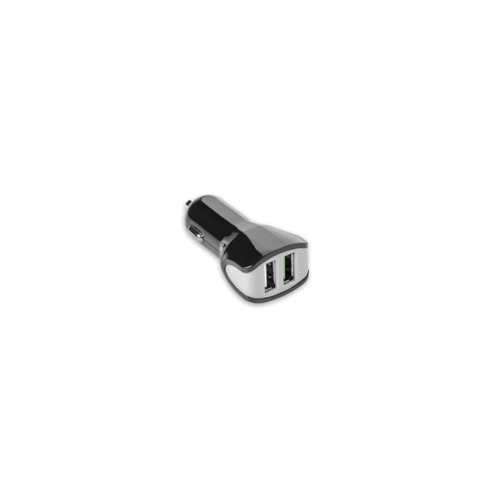 Celly CC2USBTURBOBK cargador coche usb 2.0 negro gris