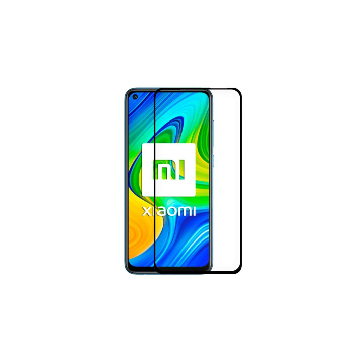PINBOX Xiaomi Redmi Note 9 Protector de Pantalla Completa Vidrio Templado