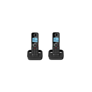 Alcatel F860 DUO EU Teléfono DECT Identificador de llamadas Negro