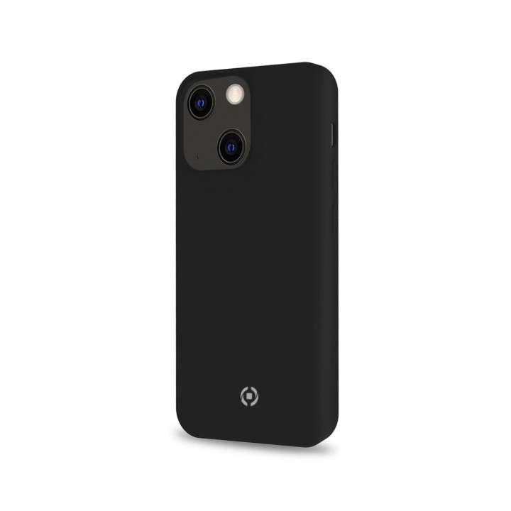 Celly Cromo funda para teléfono móvil 15,5 cm (6.1") Negro