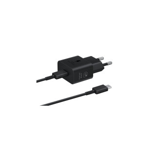 Samsung EP-T2510 Cargador para Smartphone Carga Rápida 25W Negro con Cable