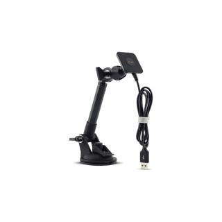 Crosscall X-CAR PRO Smartphone, Tableta Negro Encendedor de cigarrillos, USB Cargador inalámbrico Carga rápida Auto