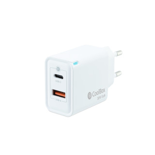 CoolBox Cargador USB 30W con tecnología GaN