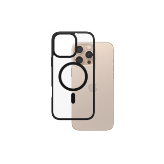 PanzerGlass PG HardC Blk MagS iPhone 16 6.9Inch Pro funda para teléfono móvil Transparente