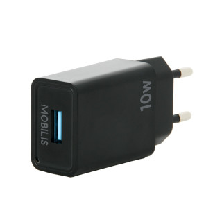 Mobilis 001360 cargador de dispositivo móvil Universal Negro Corriente alterna Auto