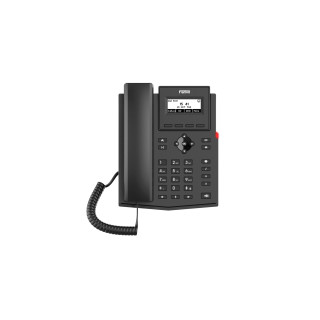 Fanvil X301P teléfono IP Negro 2 líneas LCD