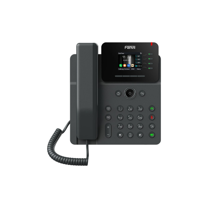 Fanvil V61G teléfono IP Negro 4 líneas LCD