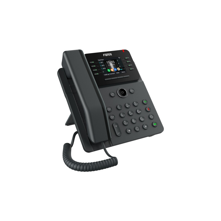 Fanvil V62W teléfono IP Negro 12 líneas LCD
