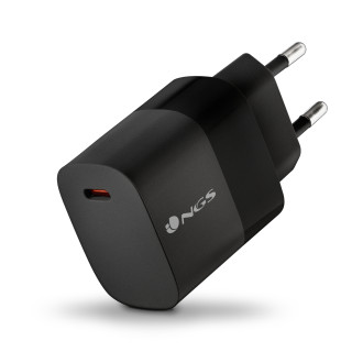 NGS BUD 20W Universal Negro Corriente alterna Carga rápida Interior