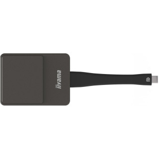 iiyama WP D002C adaptador Smart TV USB 4K Ultra HD Negro, Plata