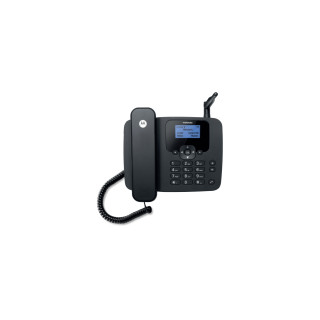 Motorola FW410 Teléfono analógico Identificador de llamadas Negro