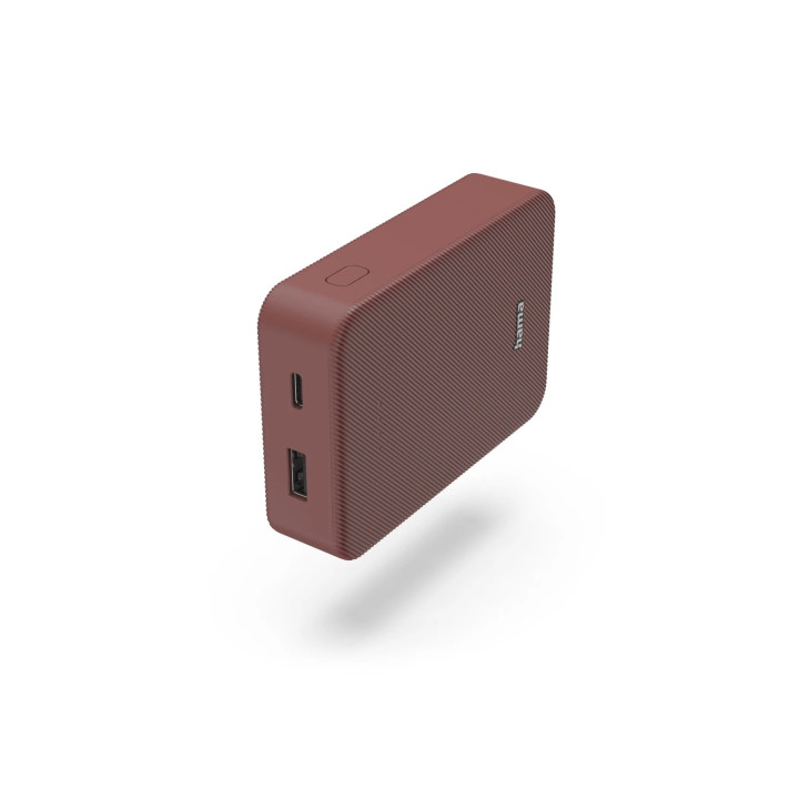 Hama 00201714 batería externa Polímero de litio 10000 mAh Rojo