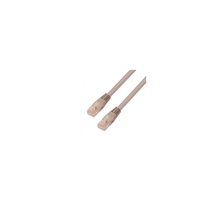 LATIGUILLO RJ45 UTP CAT-6 10MT AISENS GRIS A135-0234