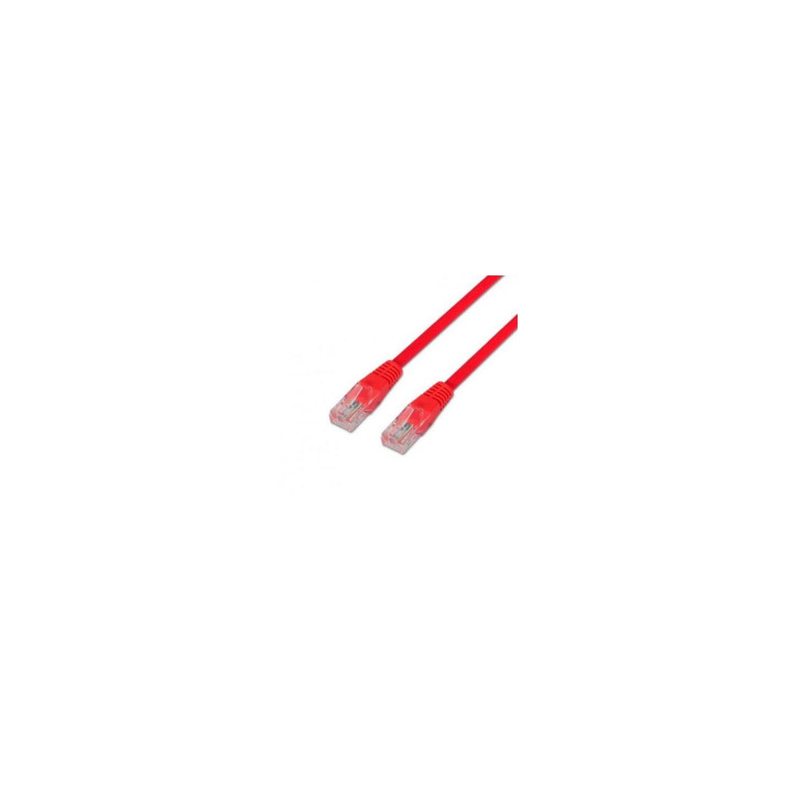 LATIGUILLO RJ45 UTP CAT-6 1MT AISENS ROJO A135-0238