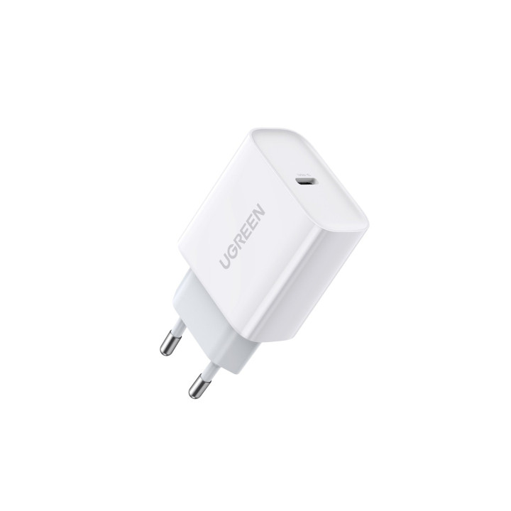 Ugreen 60450 cargador de dispositivo móvil Universal Blanco Corriente alterna Carga rápida Interior
