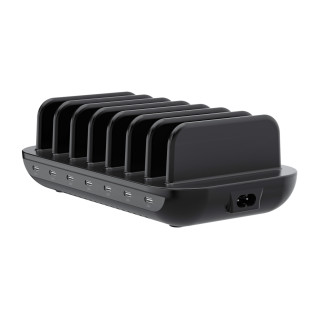 Conceptronic OZUL07B cargador de dispositivo móvil Universal Negro Corriente alterna Carga rápida Interior