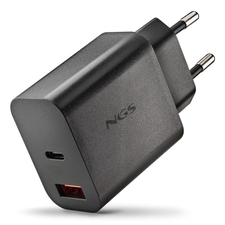 NGS ERA 20W BLACK Universal Negro Corriente alterna Carga rápida Interior