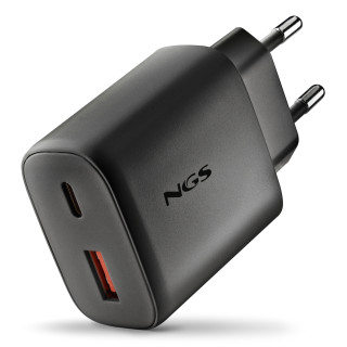 NGS ERA 45W BLACK Universal Negro Corriente alterna Carga rápida Interior