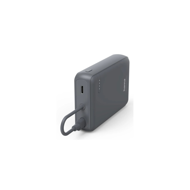 Hama Travel Polímero de litio 10000 mAh Antracita