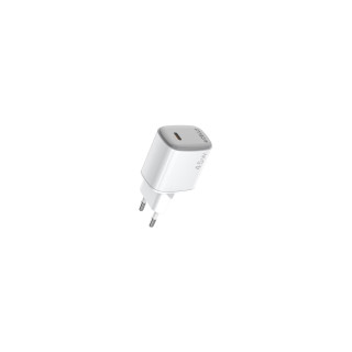 Celly UPTC1USBC45WWH cargador de dispositivo móvil Smartphone, Tableta Blanco Corriente alterna Carga rápida Interior