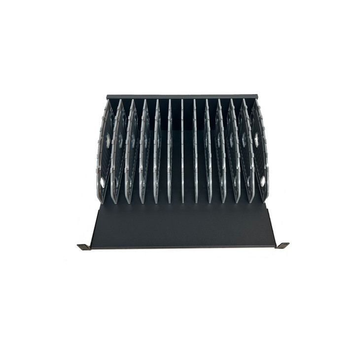 Ewent EW1721 organizador para estación de carga Acrilonitrilo butadieno estireno (ABS), Metal, Plástico Negro