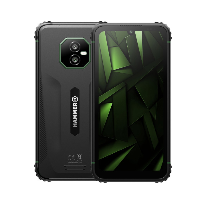 Hammer Ranger 4G 6" 6+(8)/128Gb Black Green Smartphone Rugerizado